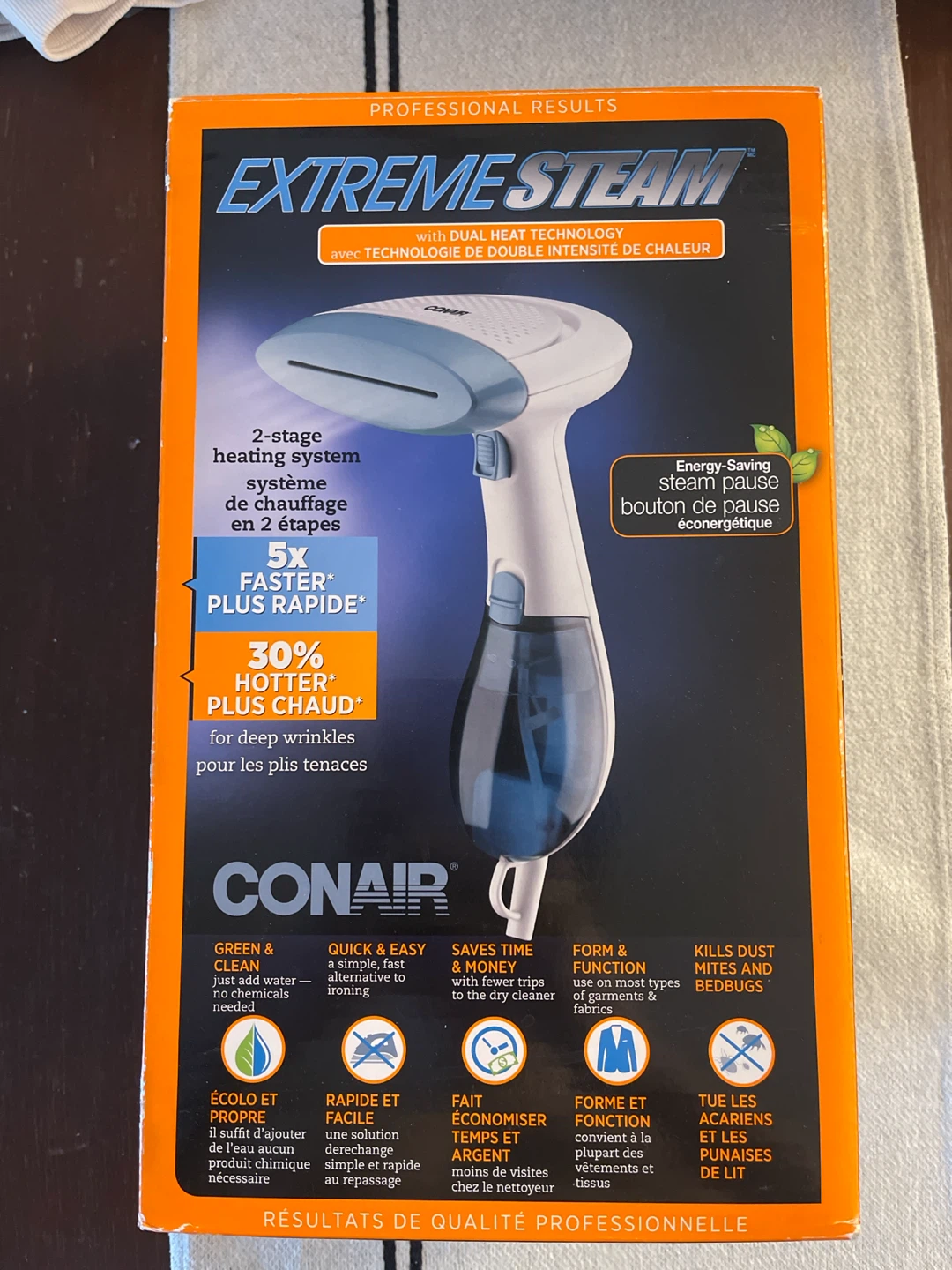 Conair ExtremeSteam Handheld Garment Steamer