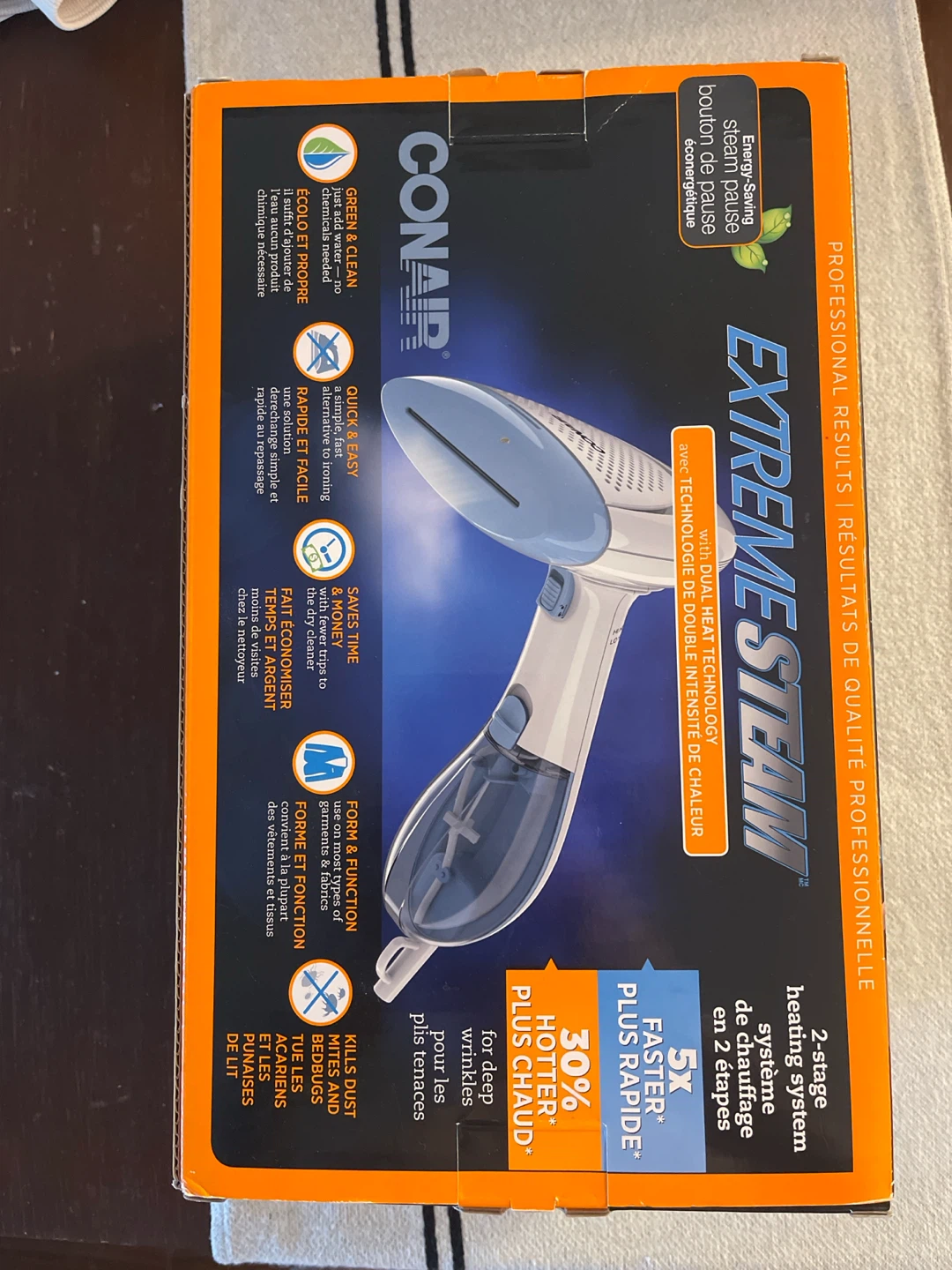 Conair ExtremeSteam Handheld Garment Steamer - photo 2