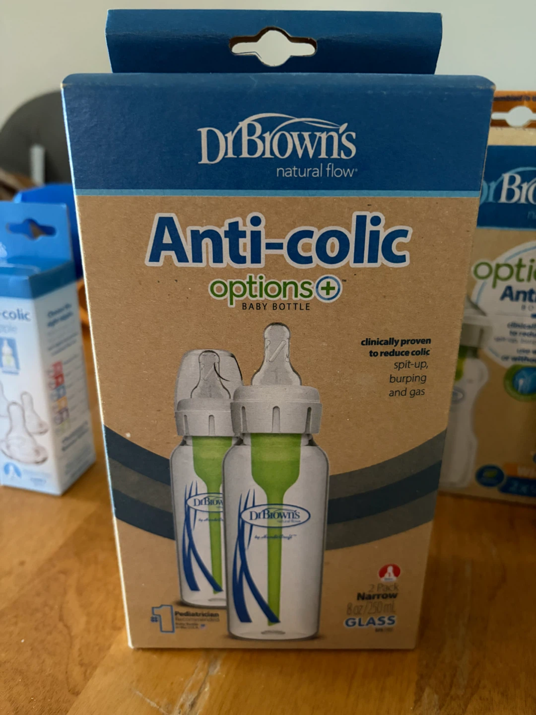 Dr. Brown's Options+ Anti-Colic Glass Baby Bottles - photo 5