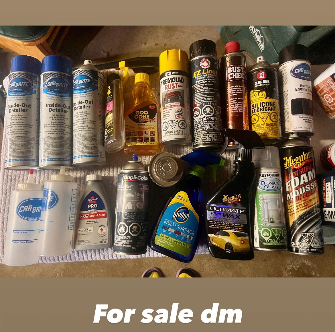 Car Detailing Supplies Bundle garage sale tools equipment - photo 3