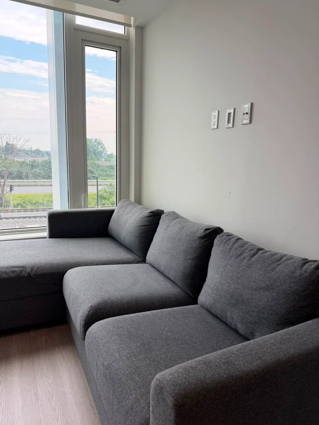 Grey Sectional Sofa - photo 2