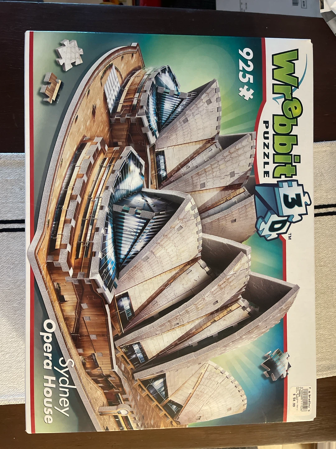 Wrebbit 3D Sydney Opera House Puzzle. Unopened