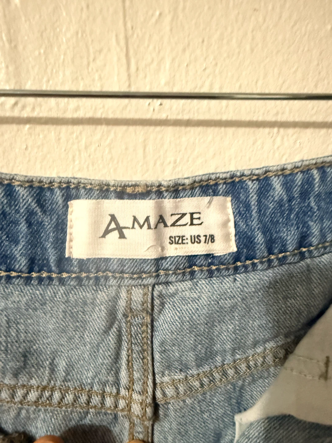 Amaze Distressed Denim Shorts US 7/8