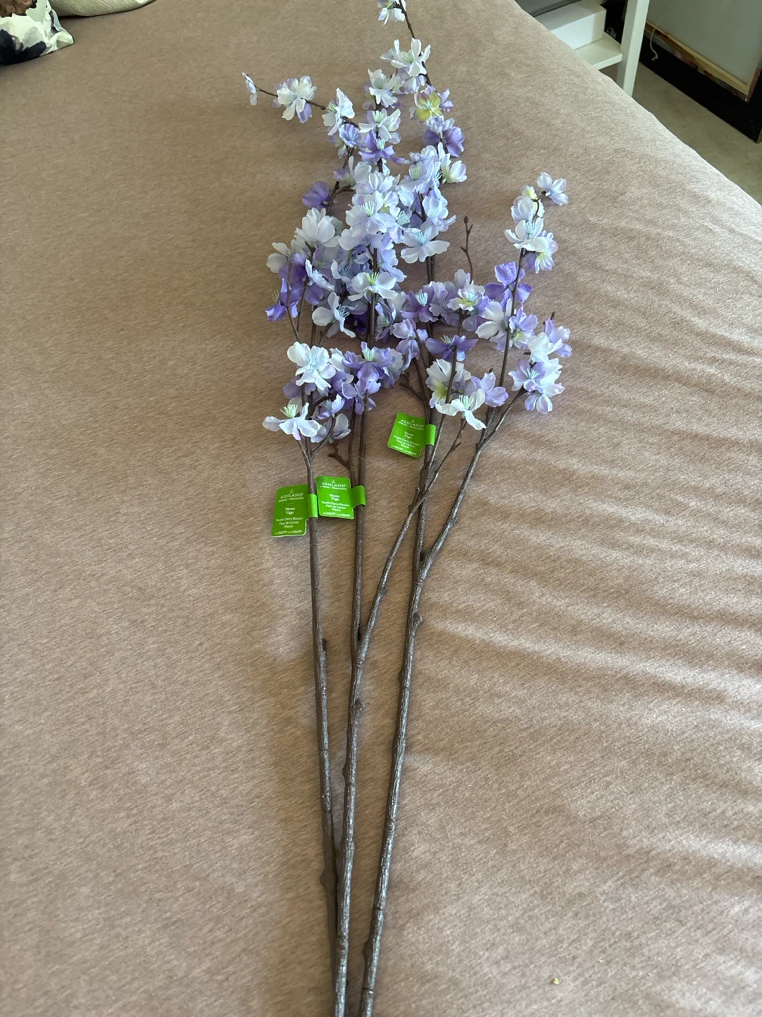 Artificial Cherry Blossom Stems - photo 2