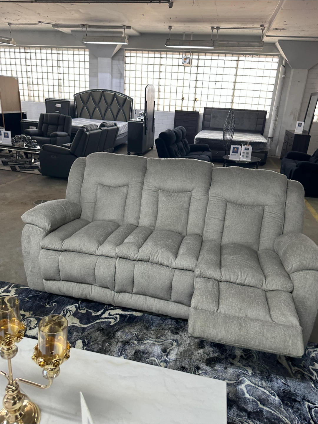 Sofa + loveseat + recliner (new) - photo 3