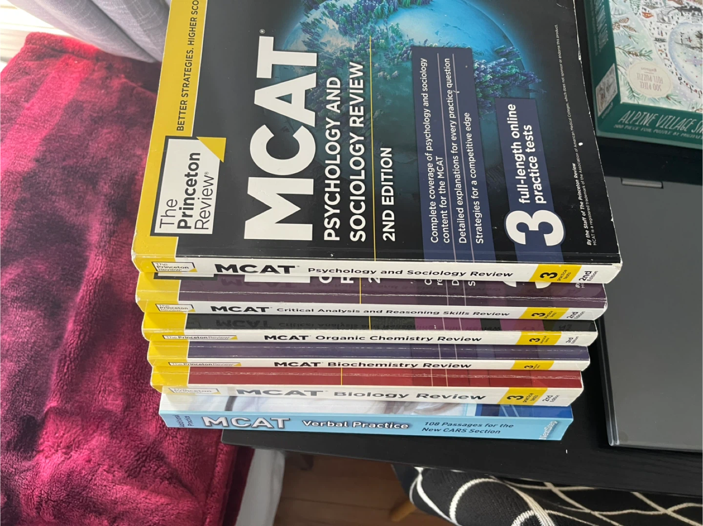 The Princeton Review MCAT Review Books Set