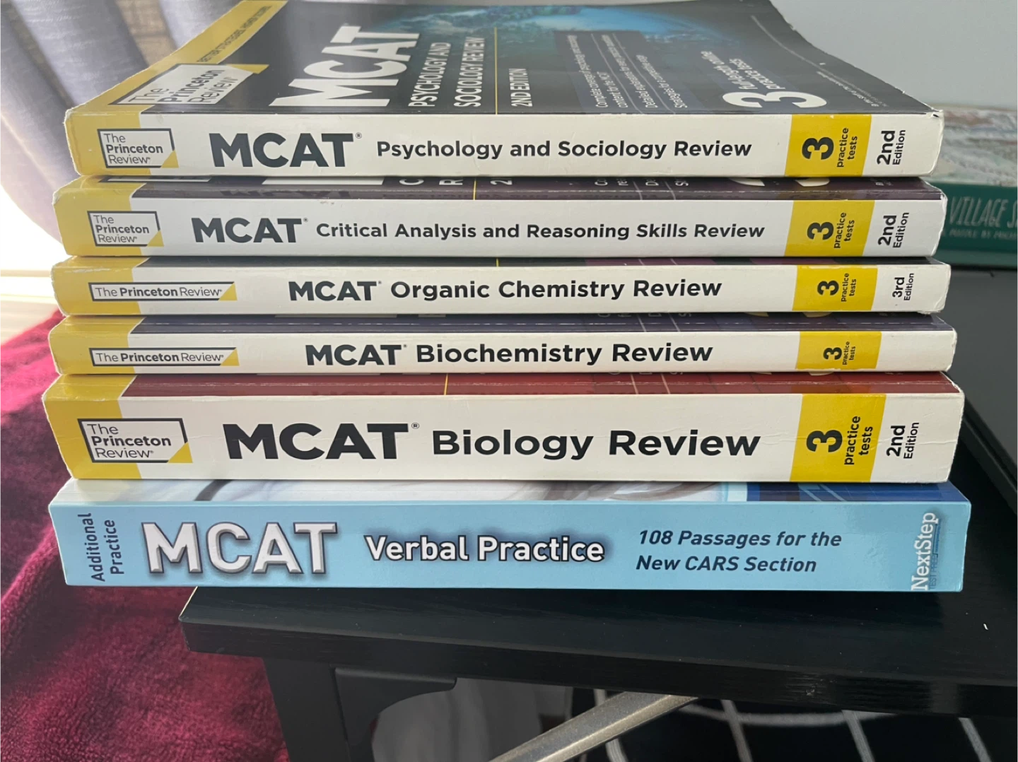 The Princeton Review MCAT Review Books Set - photo 2