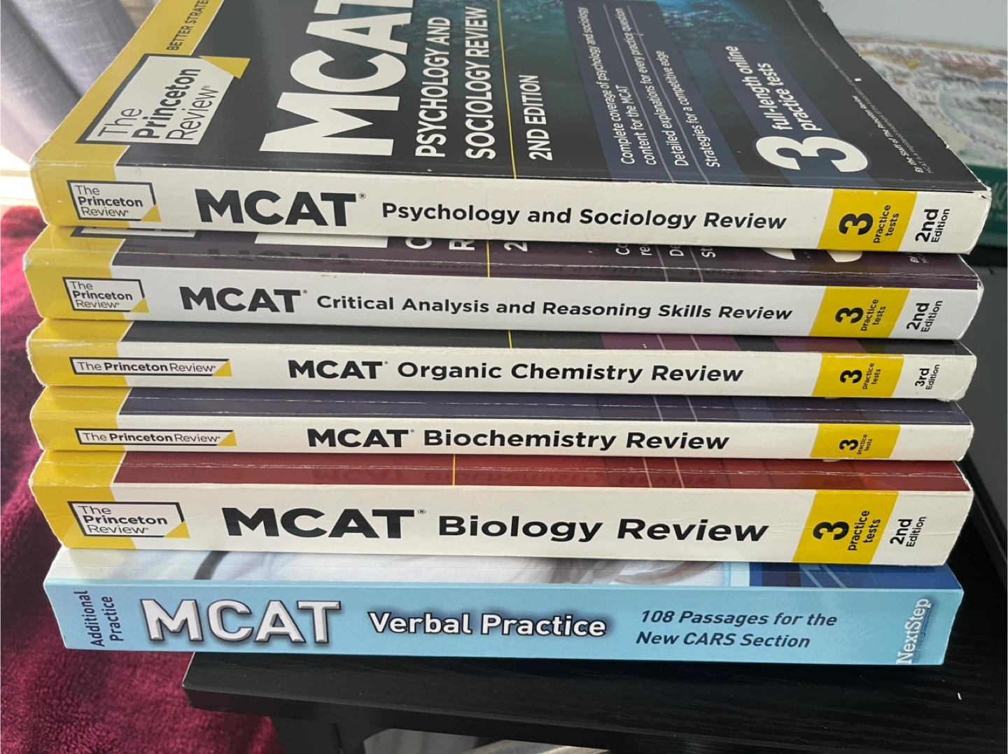 The Princeton Review MCAT Review Books Set - photo 3