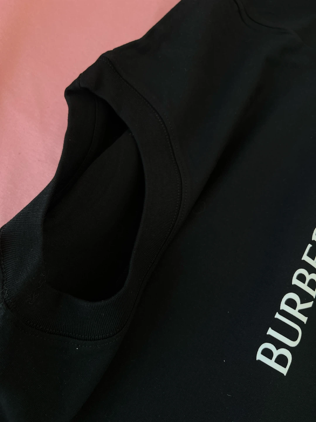Black Burberry T-Shirt - photo 3