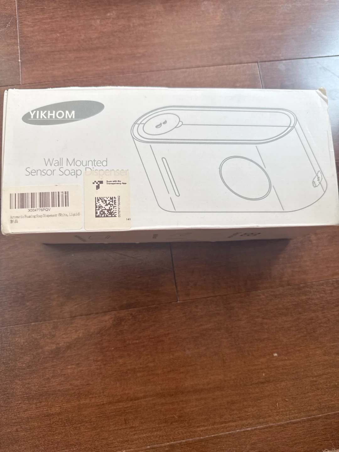 YIKHOM Wall Mounted Sensor Soap Dispenser