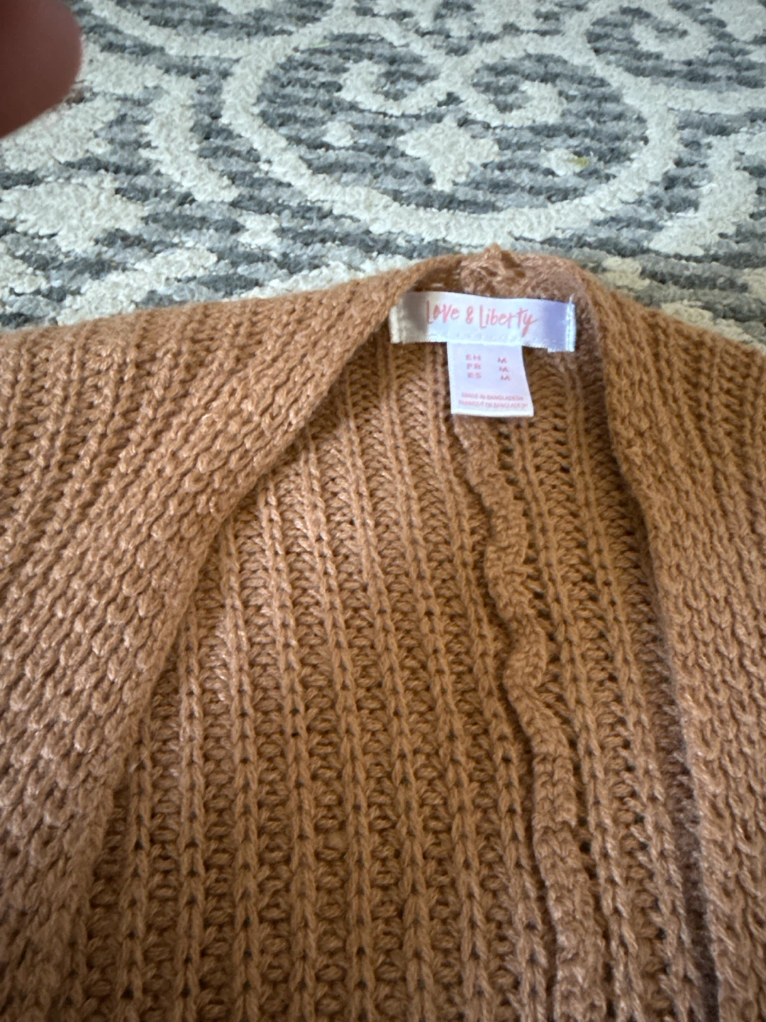 Love & Liberty Cardigan Size M - photo 3