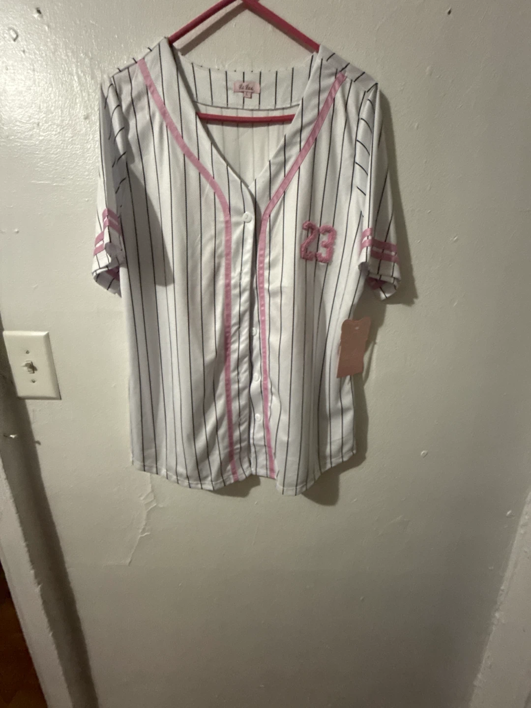 La Lux "Los Angeles" Baseball Jersey Size L