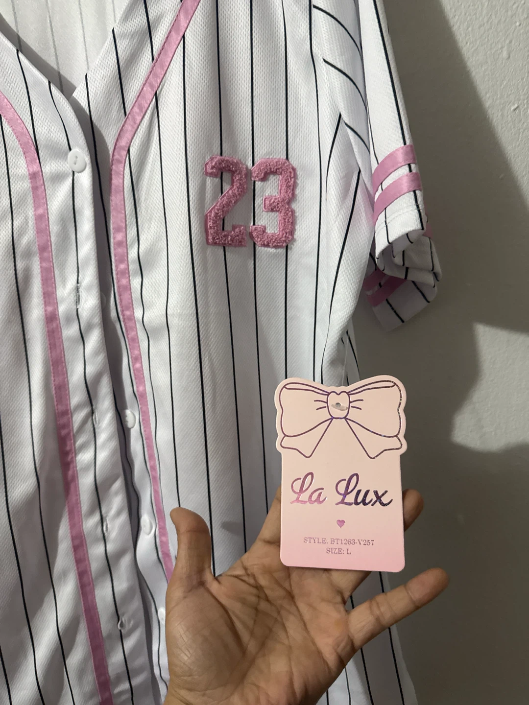 La Lux "Los Angeles" Baseball Jersey Size L - photo 3