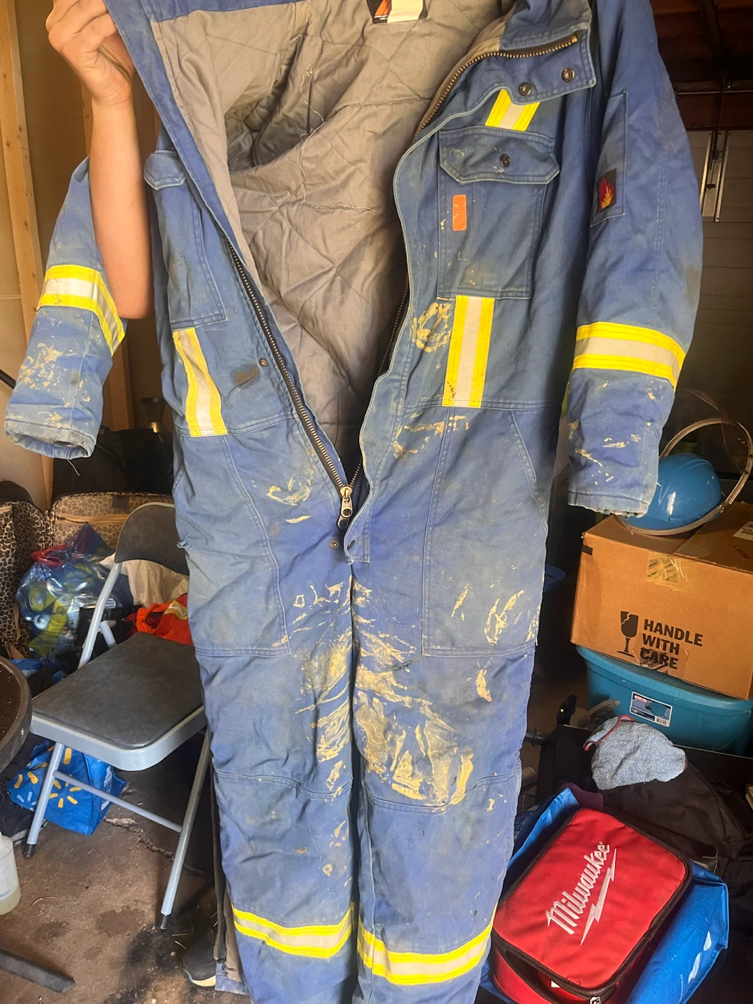 Insulated Overalls, jacket, coveralls, construction hi vis FR - photo 4