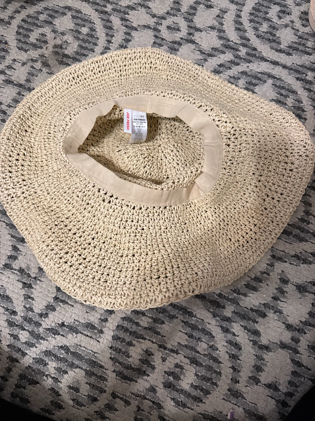 Joe Fresh Straw Sun Hat