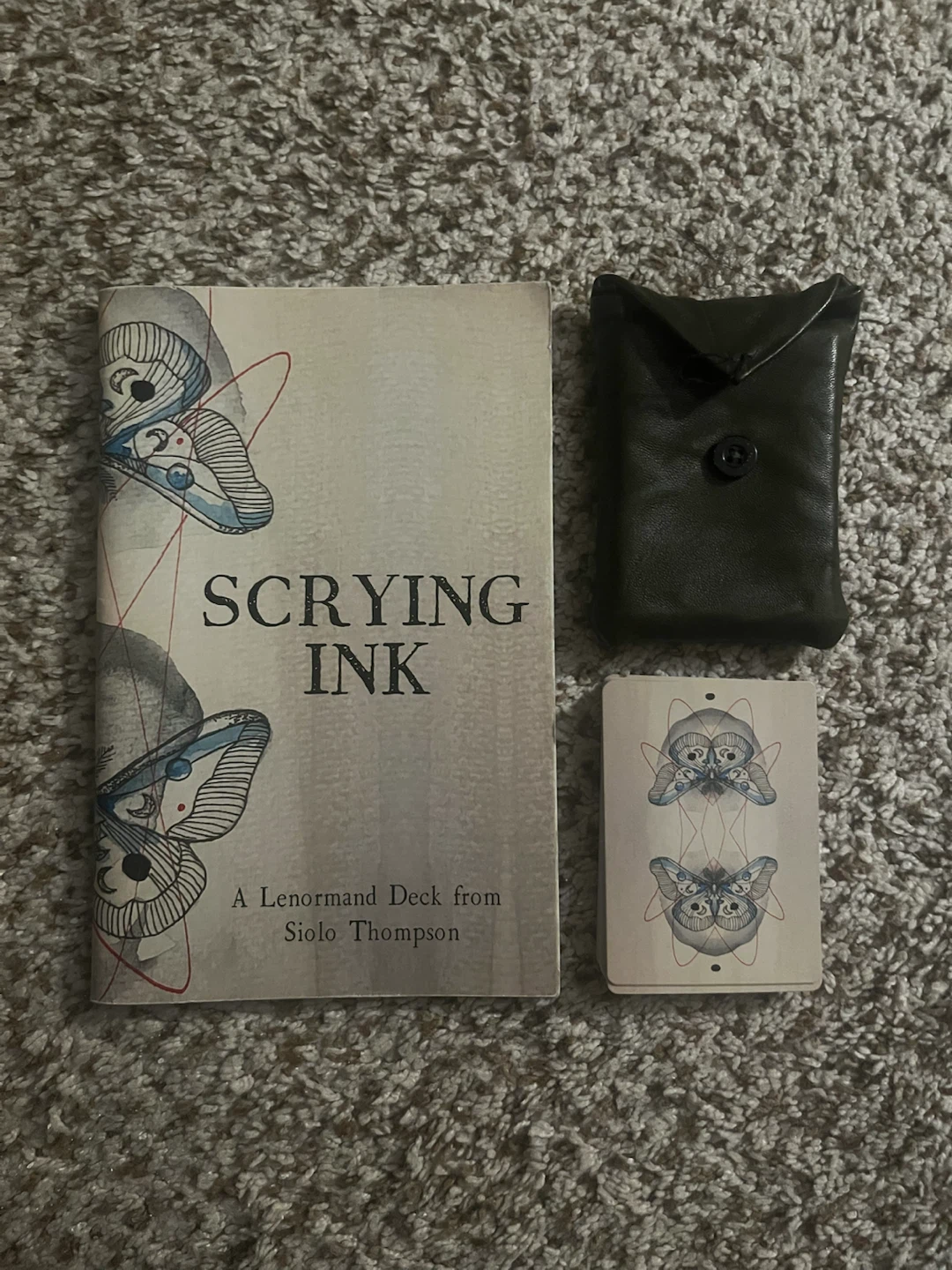 Scrying Ink Lenormand Deck by Siolo Thompson