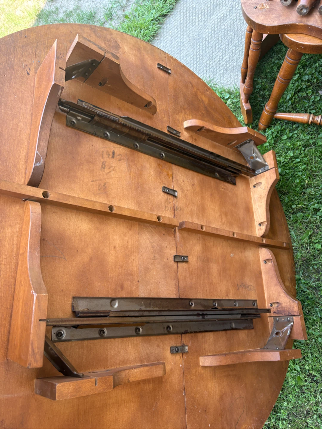 Wooden Dining Table and 4 Chairs - photo 4