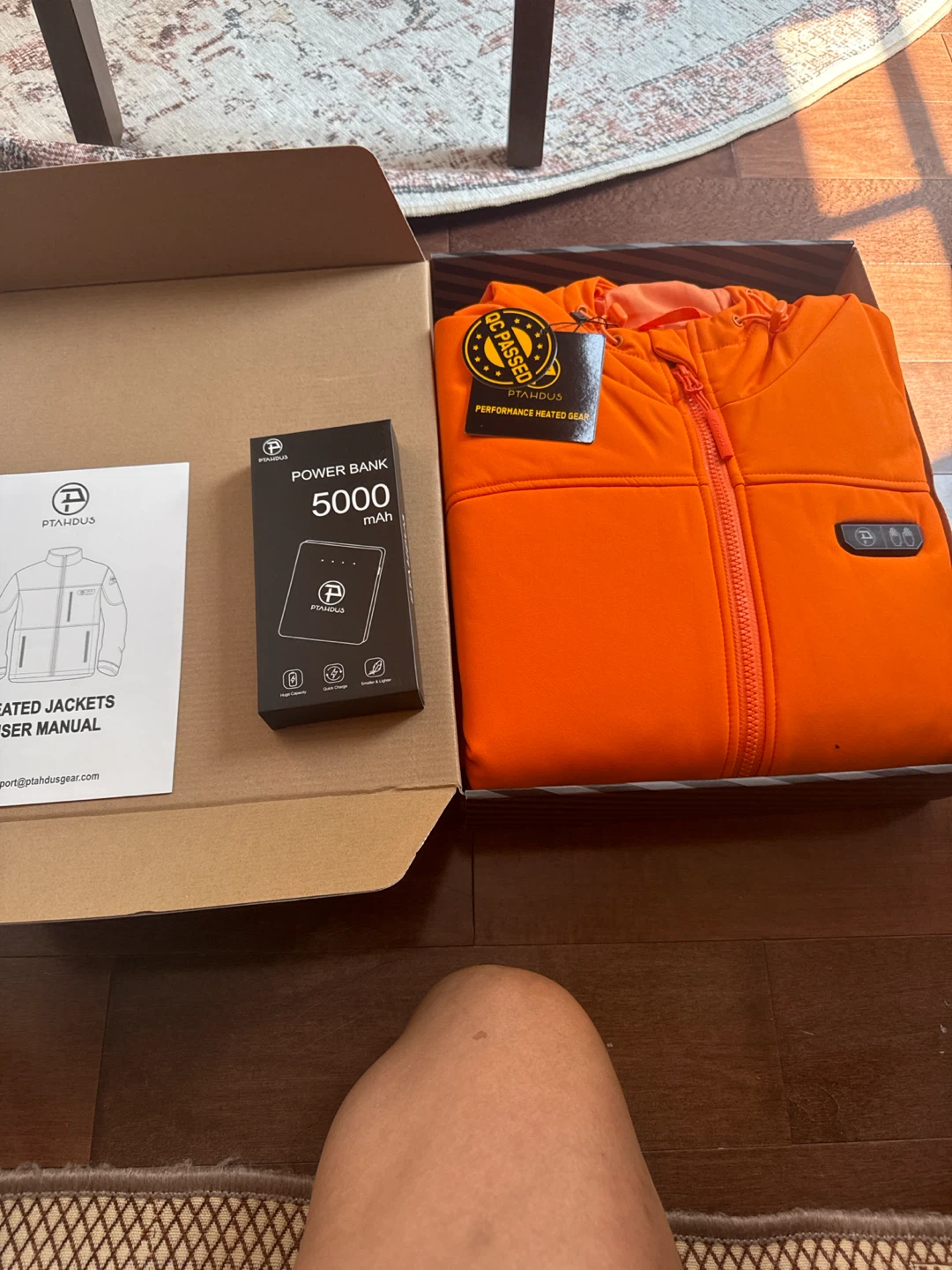 PTAHDUST Performance Heated Jacket with 5000mAh Power Bank - photo 3