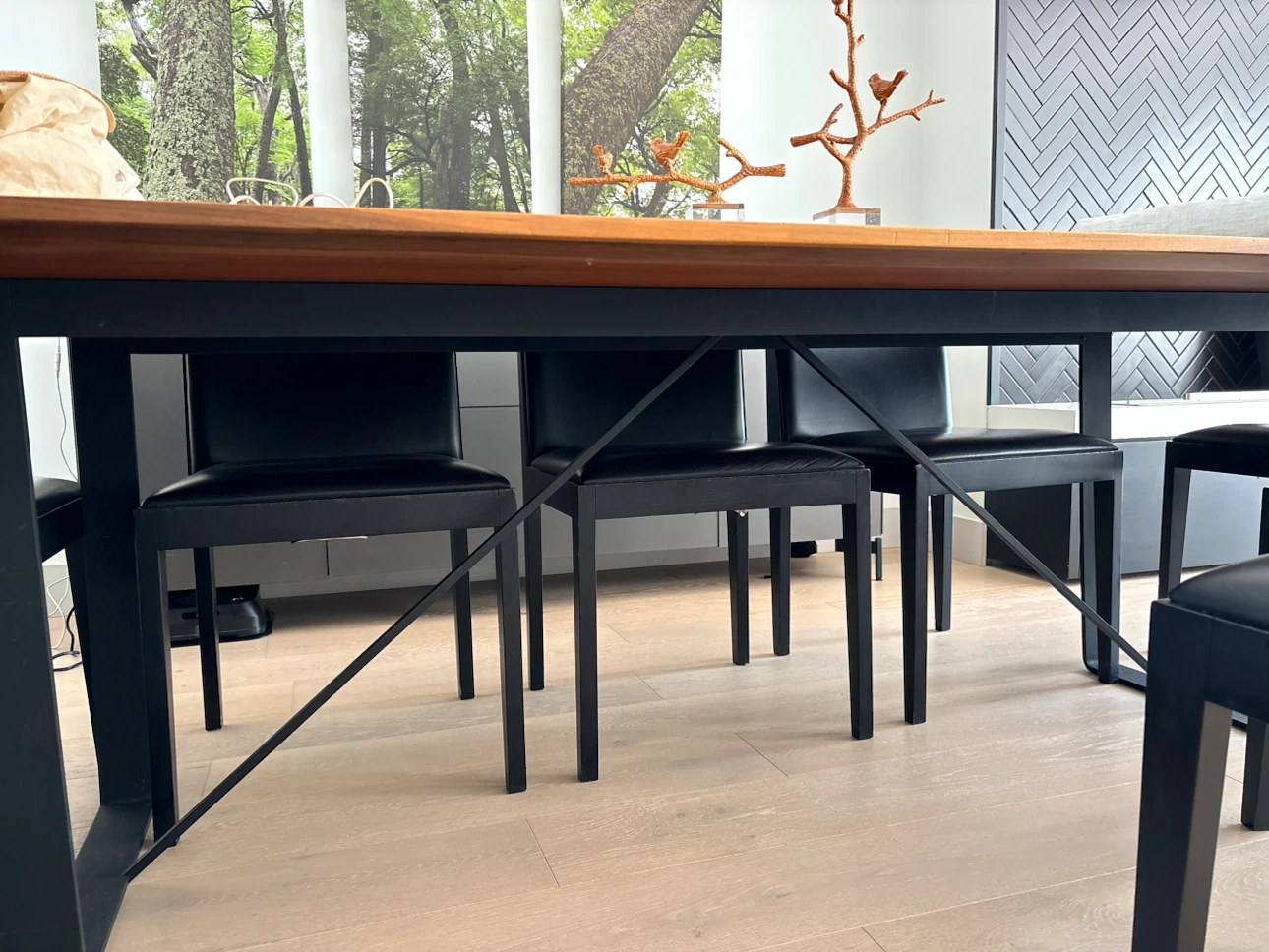 Classic modern Walnut Dining Table