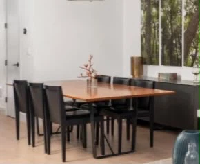 Classic modern Walnut Dining Table - photo 2