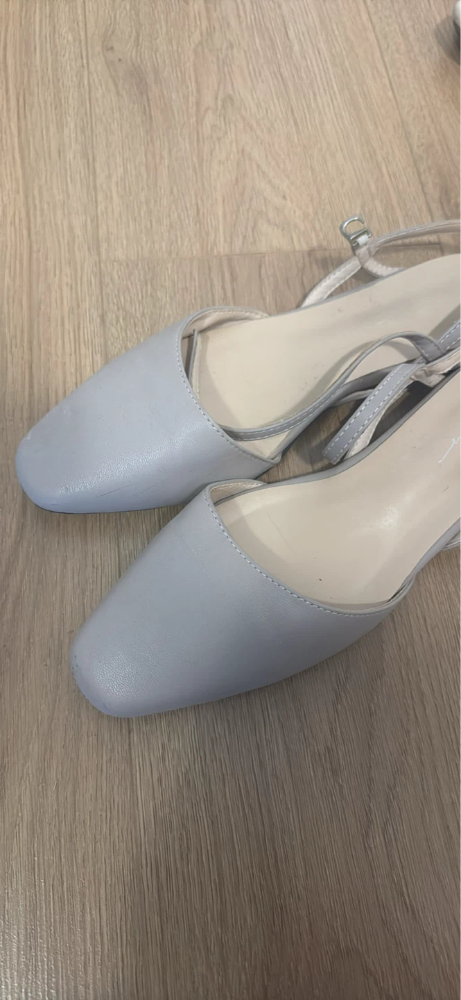 Light Blue Slingback Heels Size 8