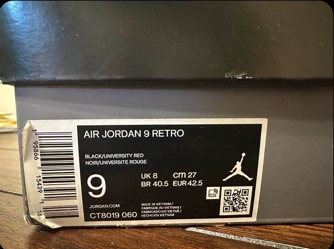 Air Jordan 9 Retro Basketball Shoes - photo 5