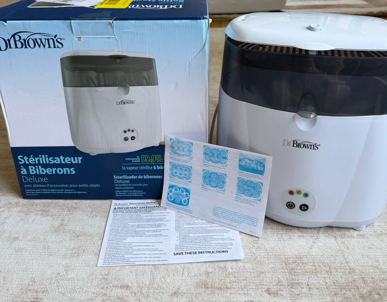 Dr. Brown's Deluxe Bottle Sterilizer - photo 2