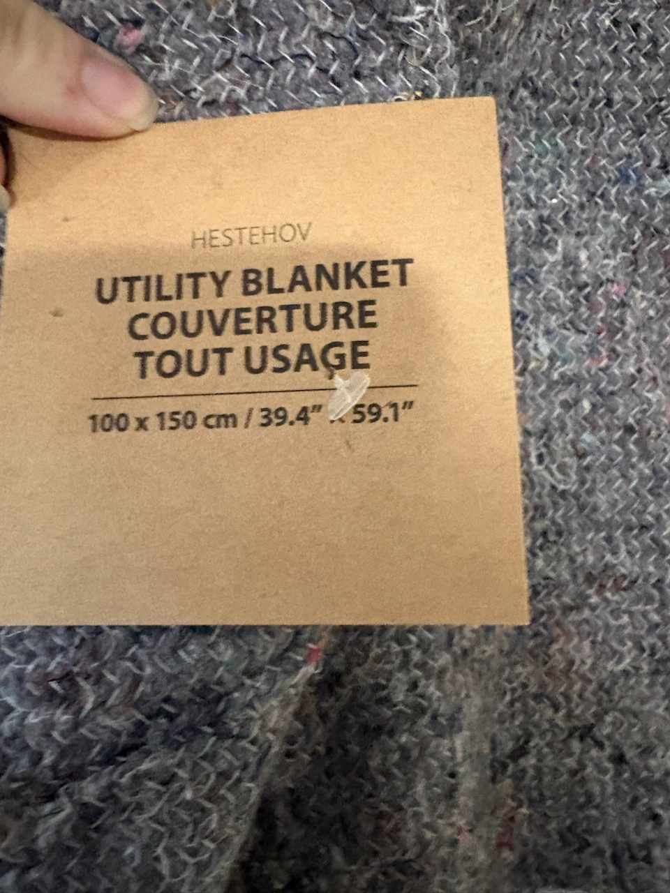 HESTEHOV Utility Blanket 100x150 cm