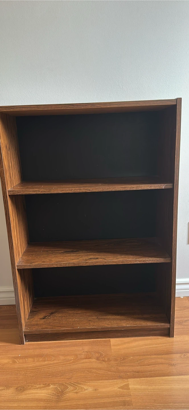 Wooden Bookshelf