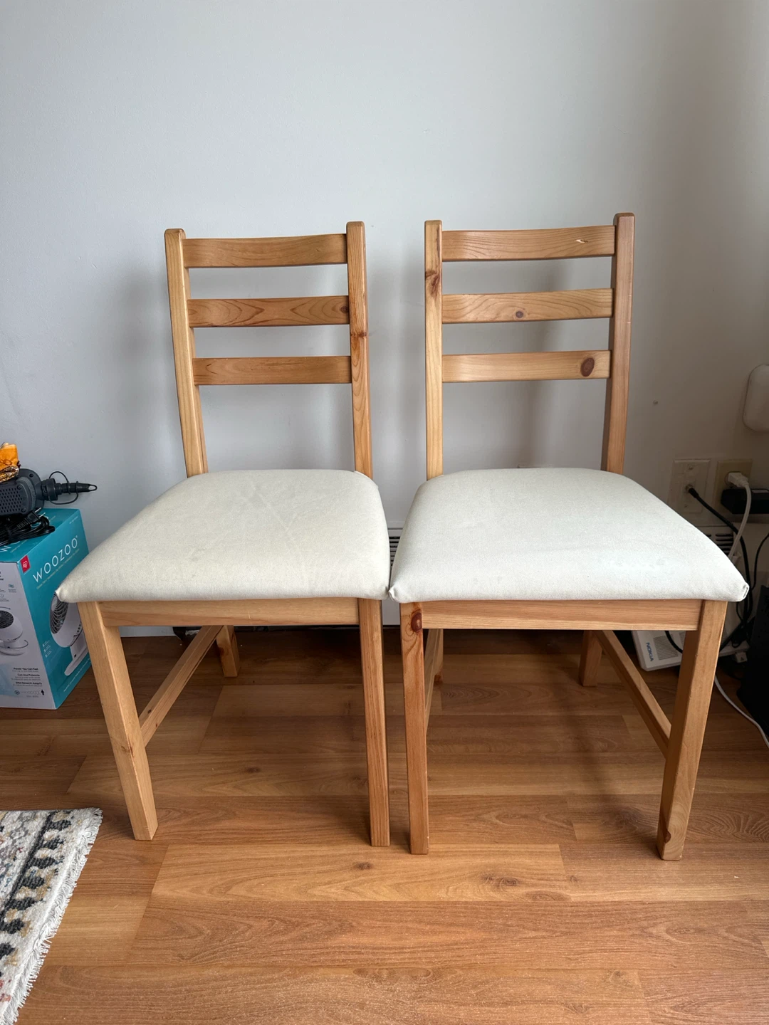 IKEA two chairs