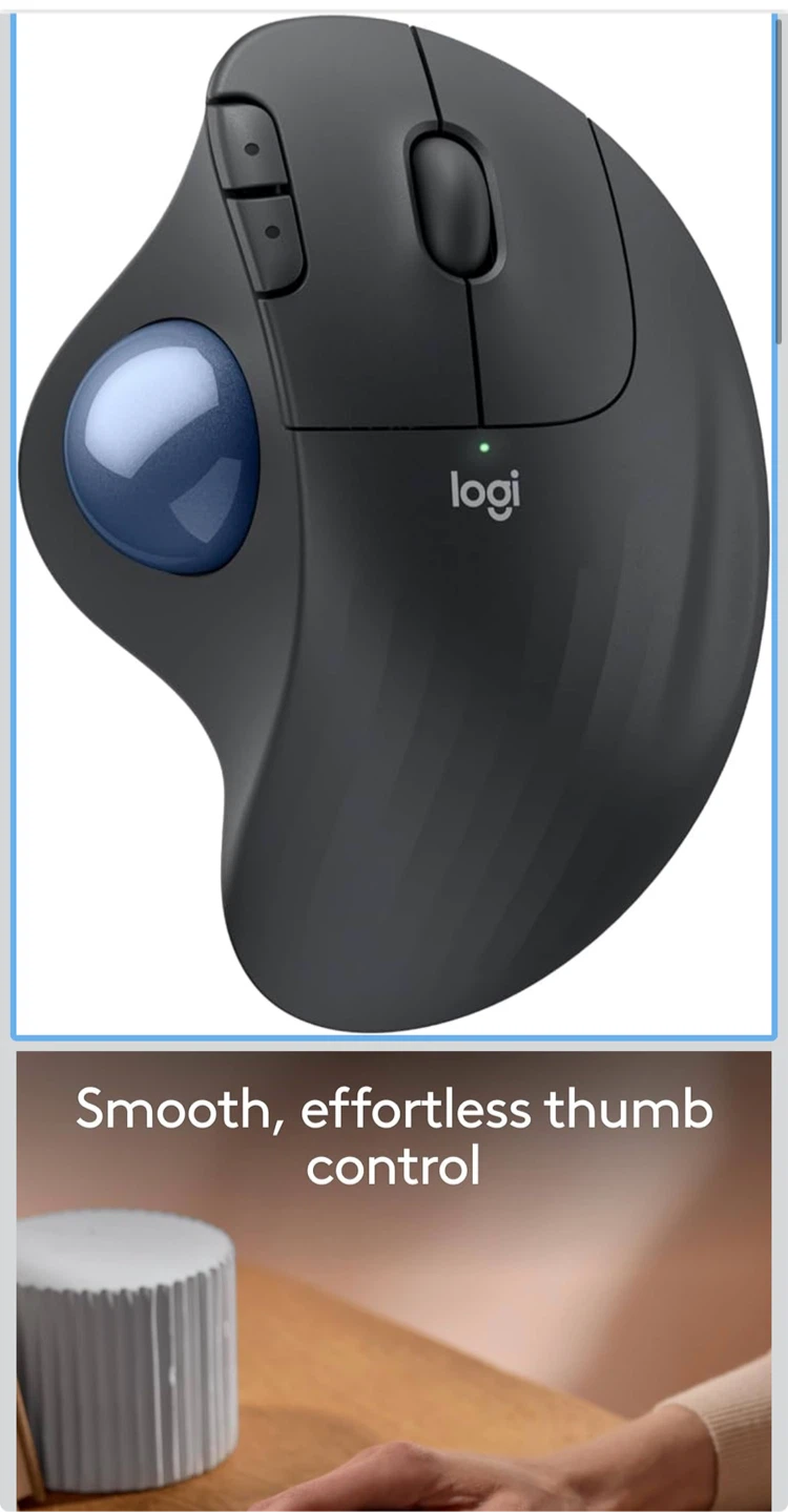 Logitech ERGO M575 Trackball Mouse