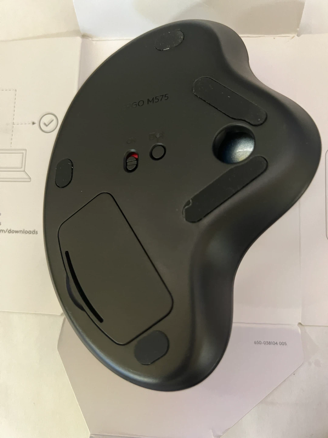Logitech ERGO M575 Trackball Mouse - photo 3
