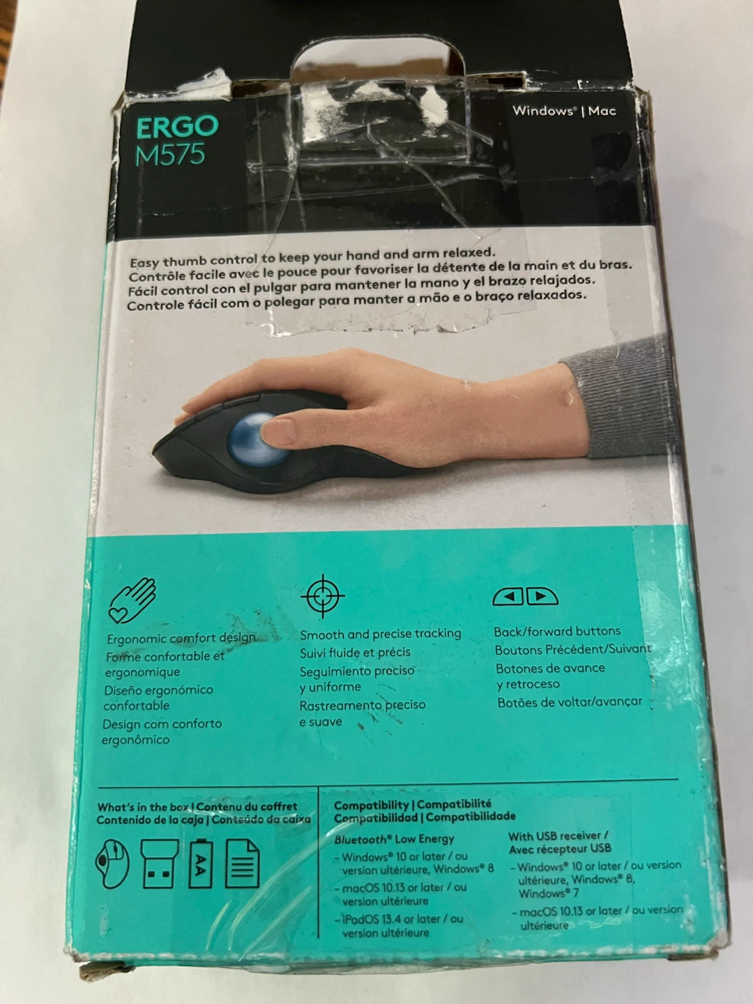 Logitech ERGO M575 Trackball Mouse - photo 5