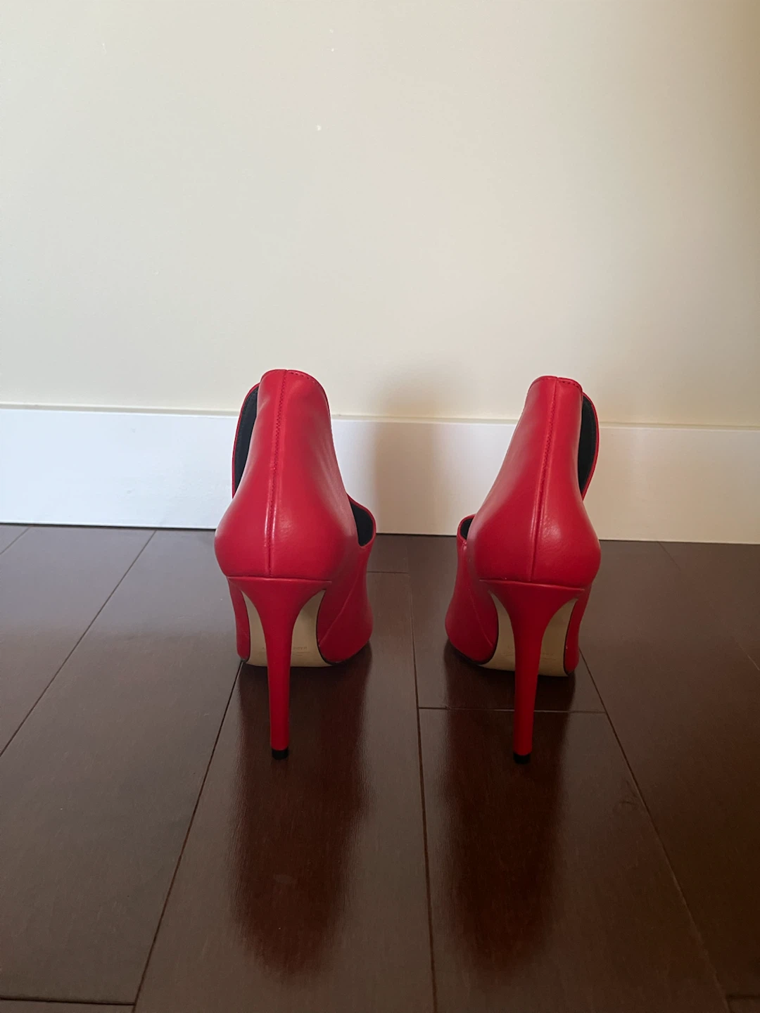 Red Pointed Toe Heels