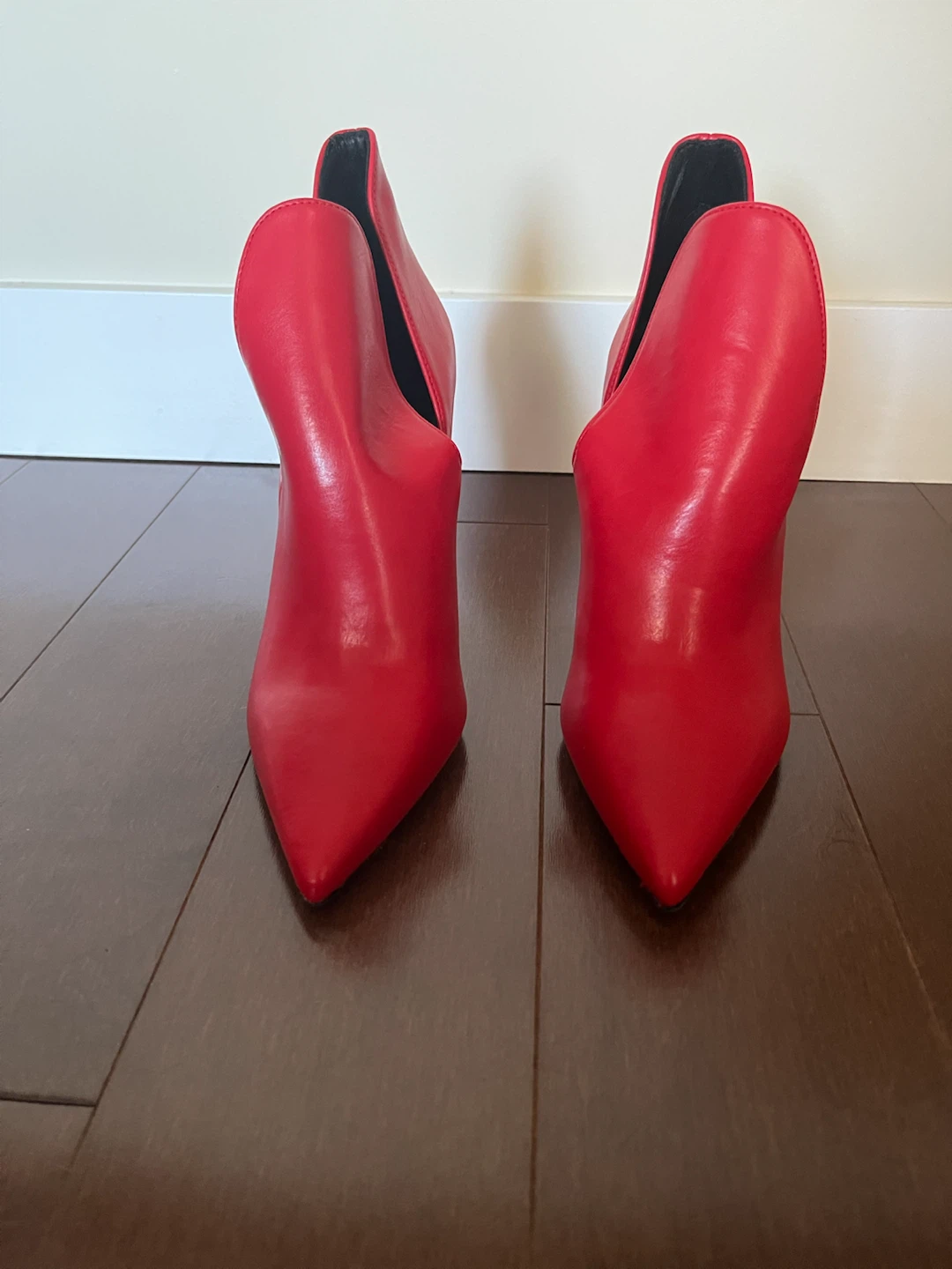 Red Pointed Toe Heels - photo 3