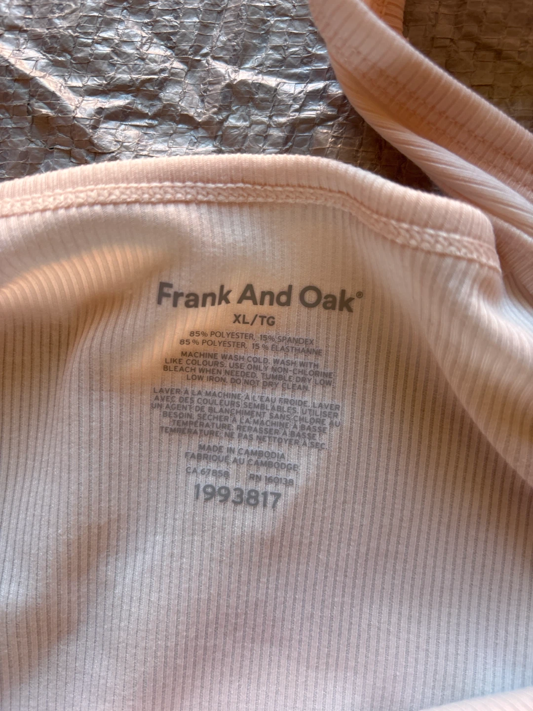 NWOT Frank And Oak XL/TG Ribbed Tank Dresses (2-Pack) - photo 2