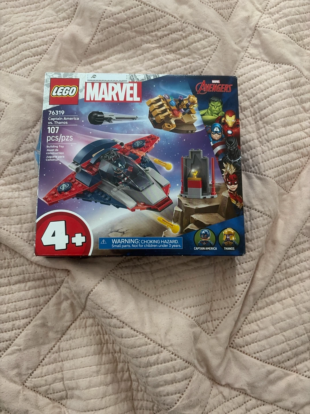 LEGO Marvel Captain America vs. Thanos 76319 Set