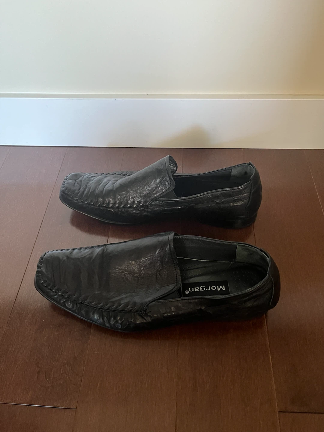 Morgan black leather loafers - photo 2