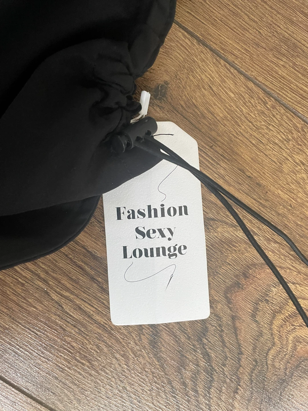 BNWT Black Parachute Pants With Drawstrings - photo 3