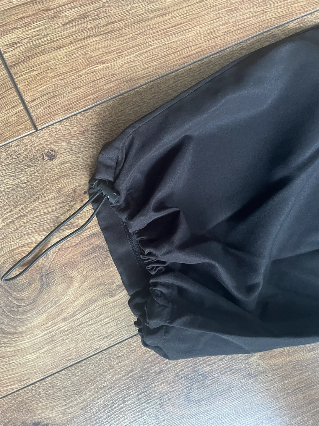 BNWT Black Parachute Pants With Drawstrings - photo 5