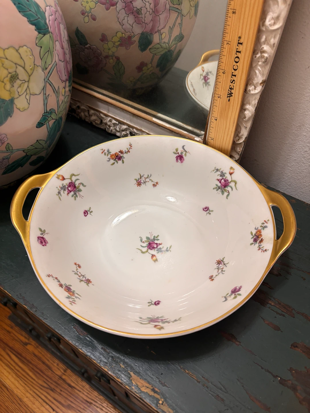 Vintage HAVILAND LIMOGES "Mignonette" Serving Bowl - photo 3
