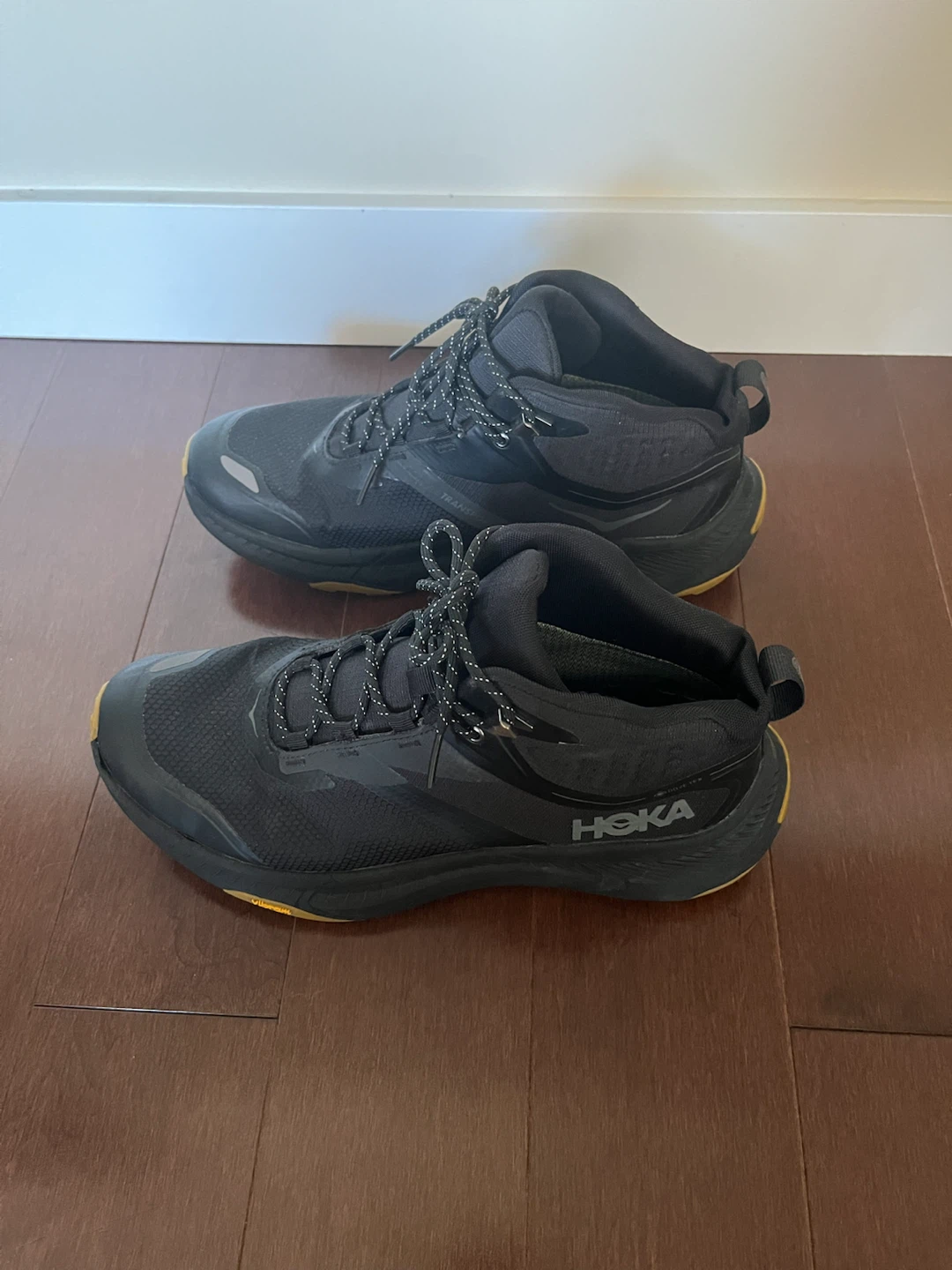 Hoka Black Trail Running Shoes