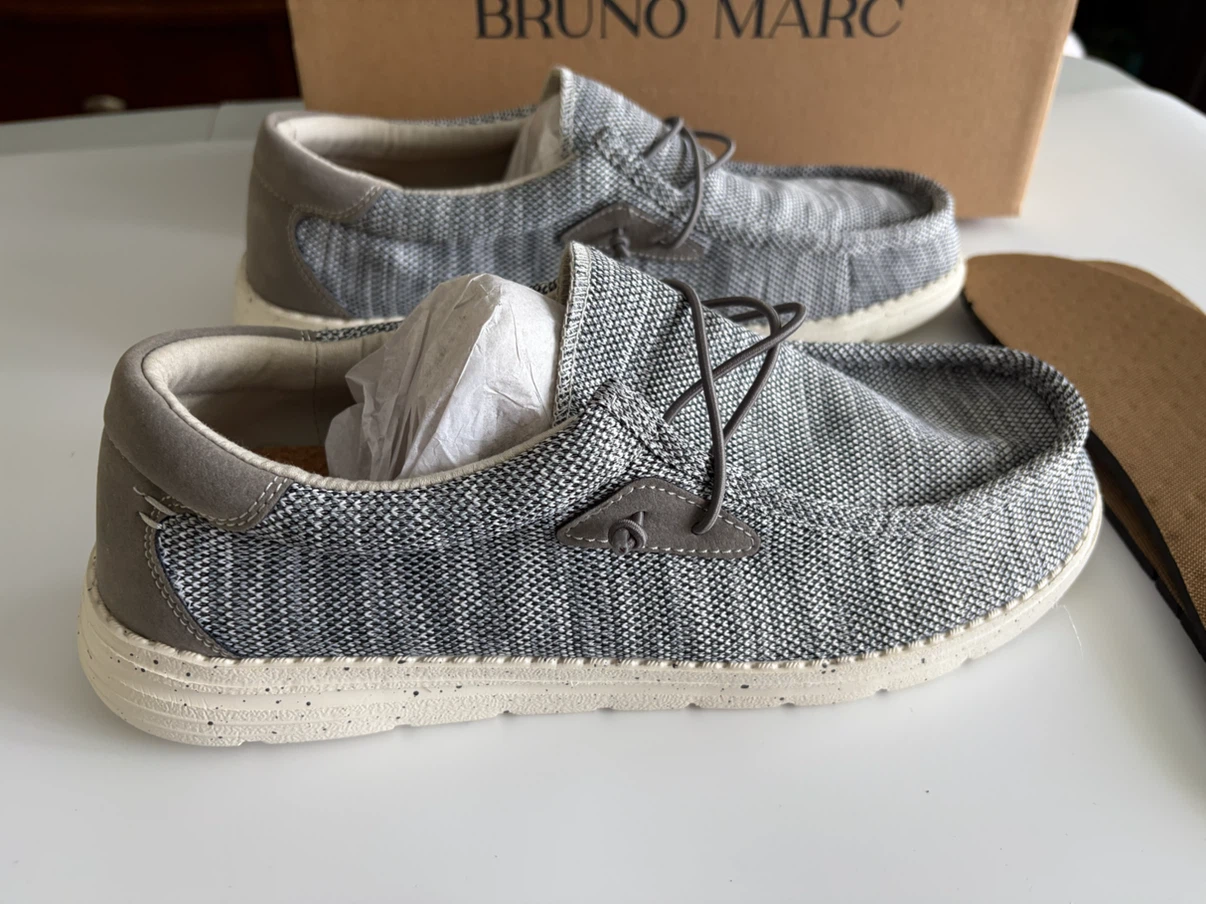 New US Size 10.5/ EUR 44 Bruno Marc Men's Slip-on Loafers