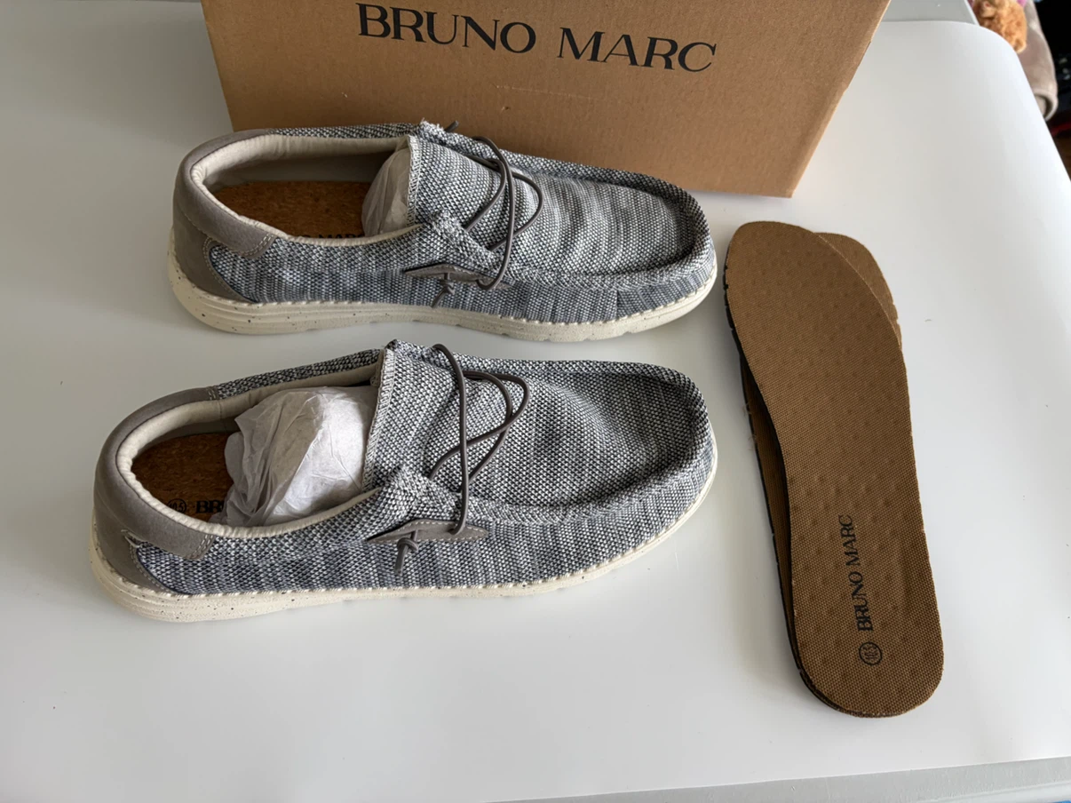 New US Size 10.5/ EUR 44 Bruno Marc Men's Slip-on Loafers - photo 4