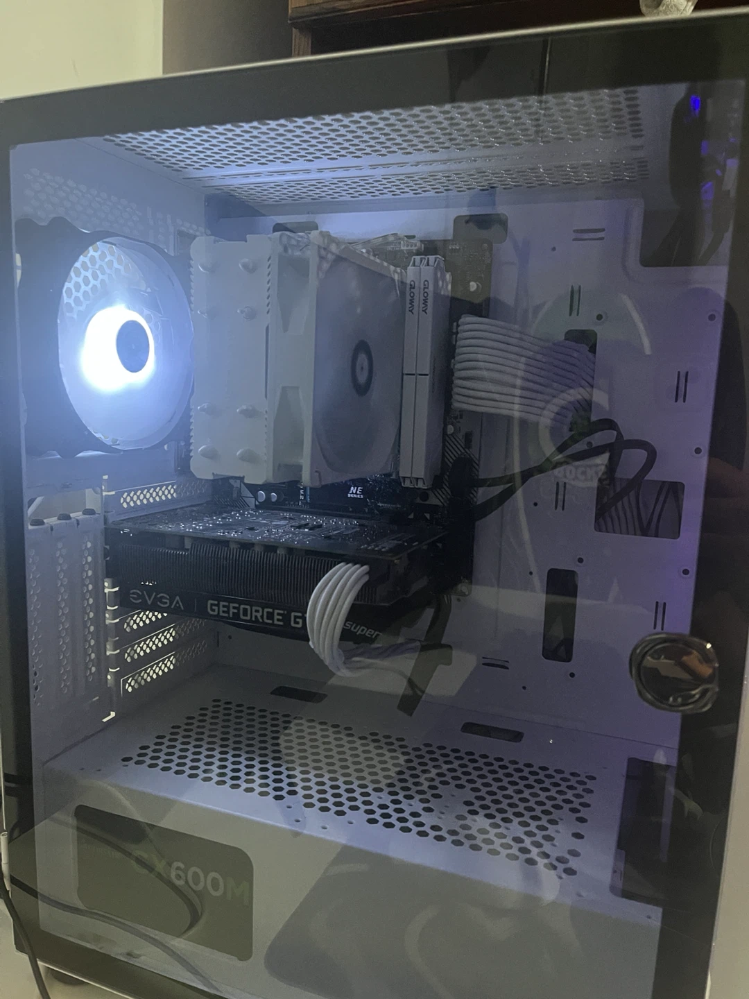 White GAMDIAS PC Case with NVIDIA GeForce GTX 1660 SUPER - photo 3