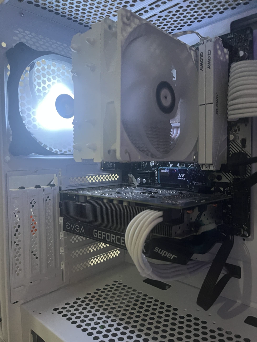 White GAMDIAS PC Case with NVIDIA GeForce GTX 1660 SUPER - photo 4