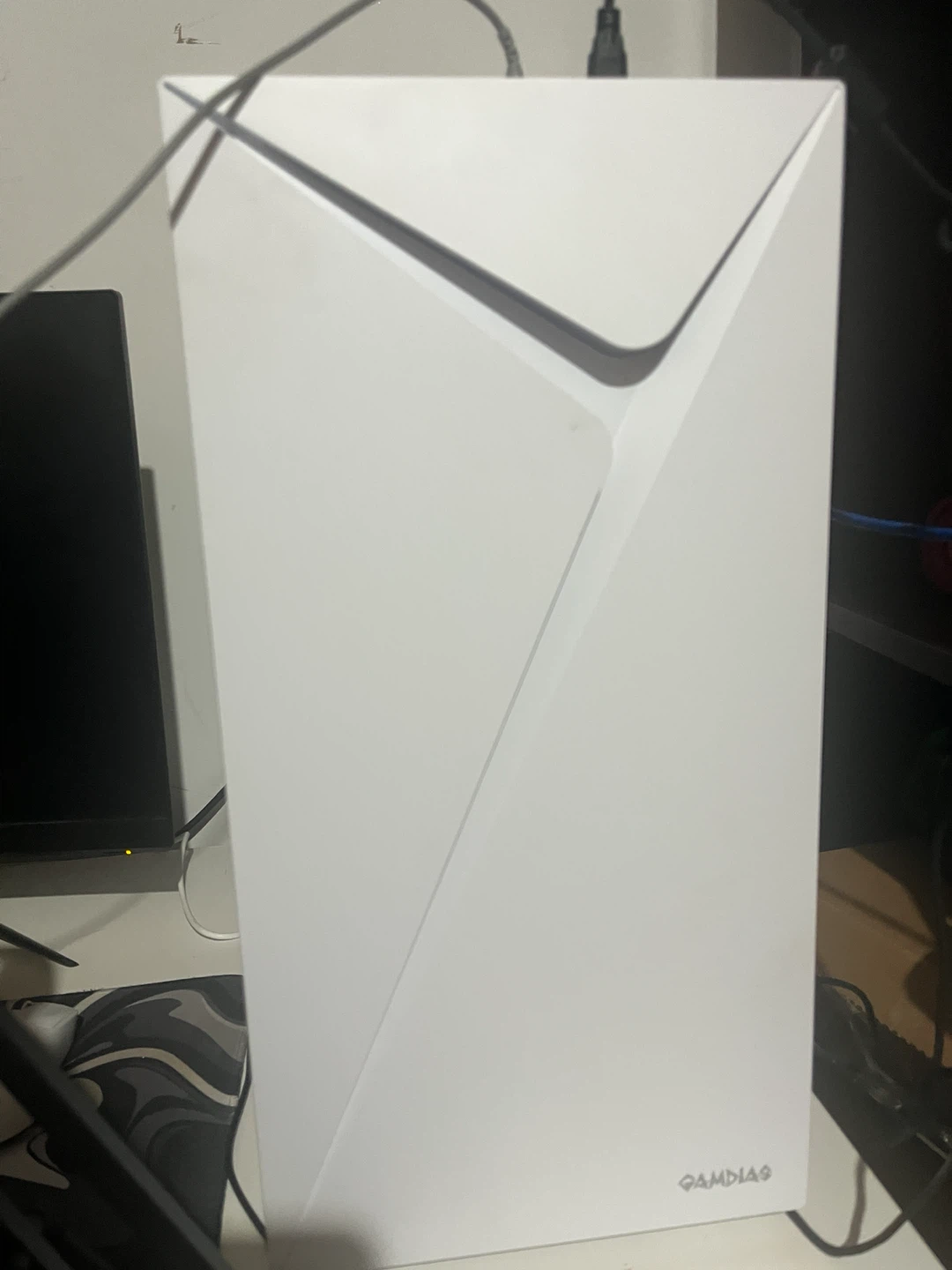 White GAMDIAS PC Case with NVIDIA GeForce GTX 1660 SUPER - photo 5