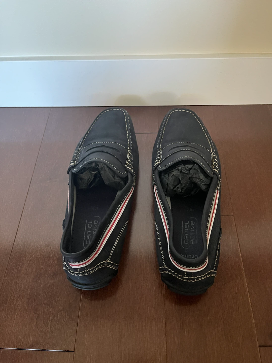 Camel Active Men's Black Loafers