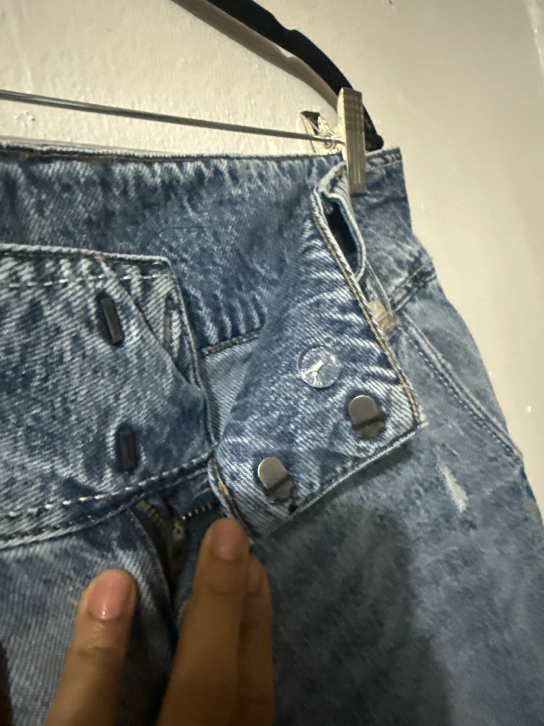 Sincerely Jules Acid Wash Denim Jeans Size 7/28 - photo 2