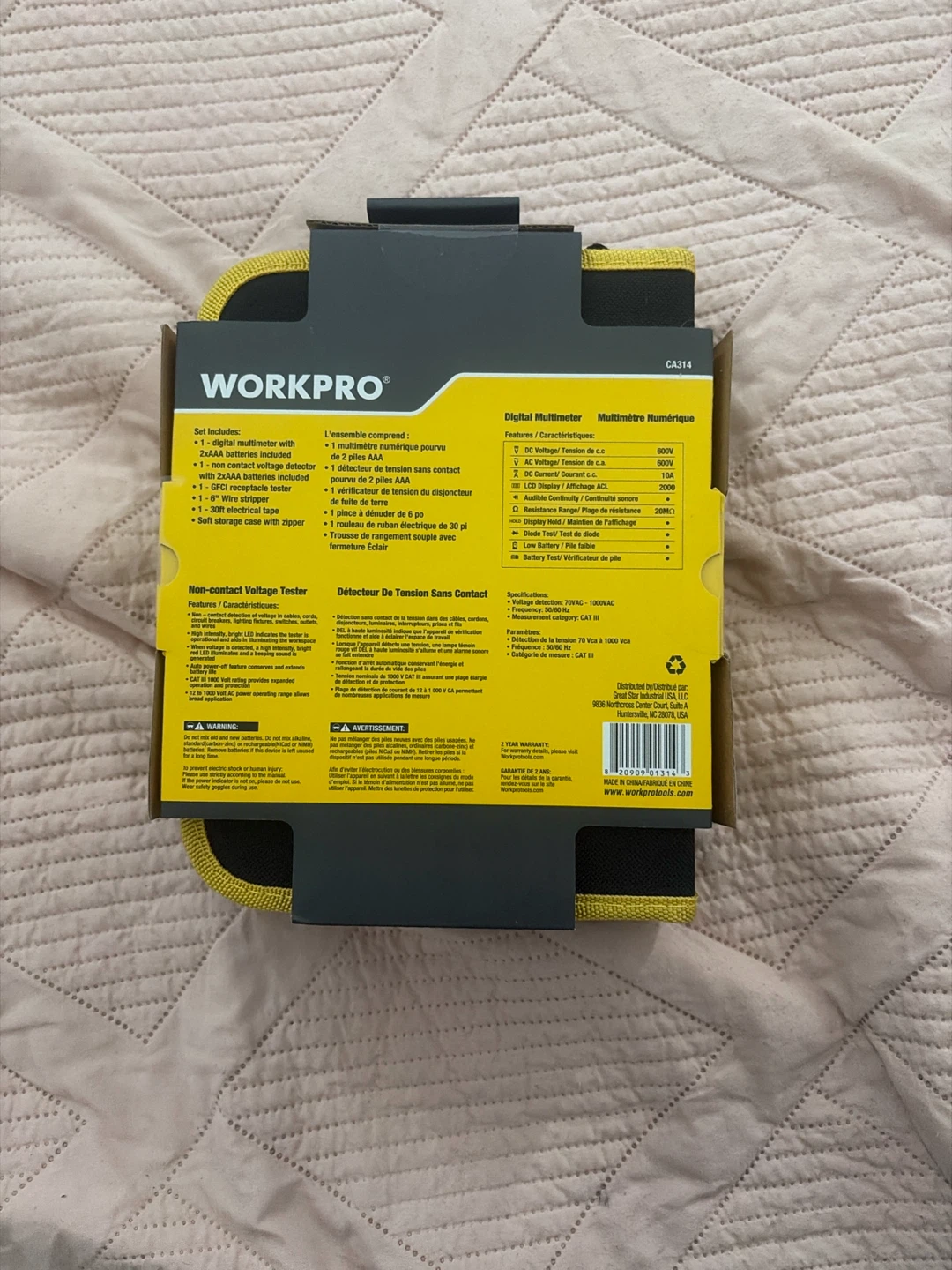 WORKPRO 5-PC Electrical Testing Kit - photo 2